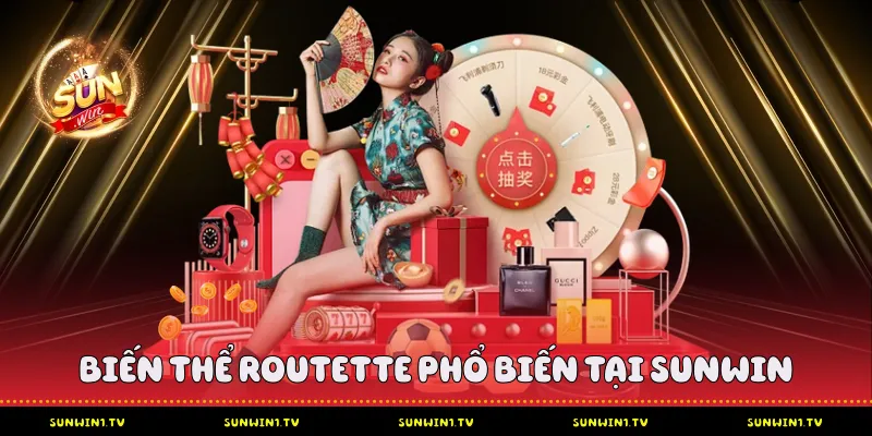 Biến thể Roulette phổ biến tại Sunwin